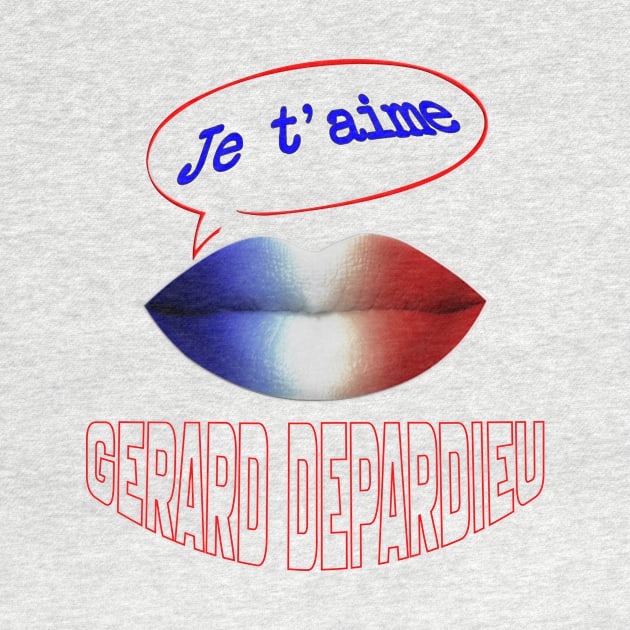 JE TAIME GERARD DEPARDIEU by ShamSahid